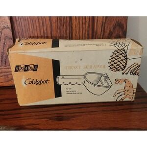 Vtg 7" Cold Spot‎ Frost Scrapper Freezer/Refrig Tool From Sears, Original Box